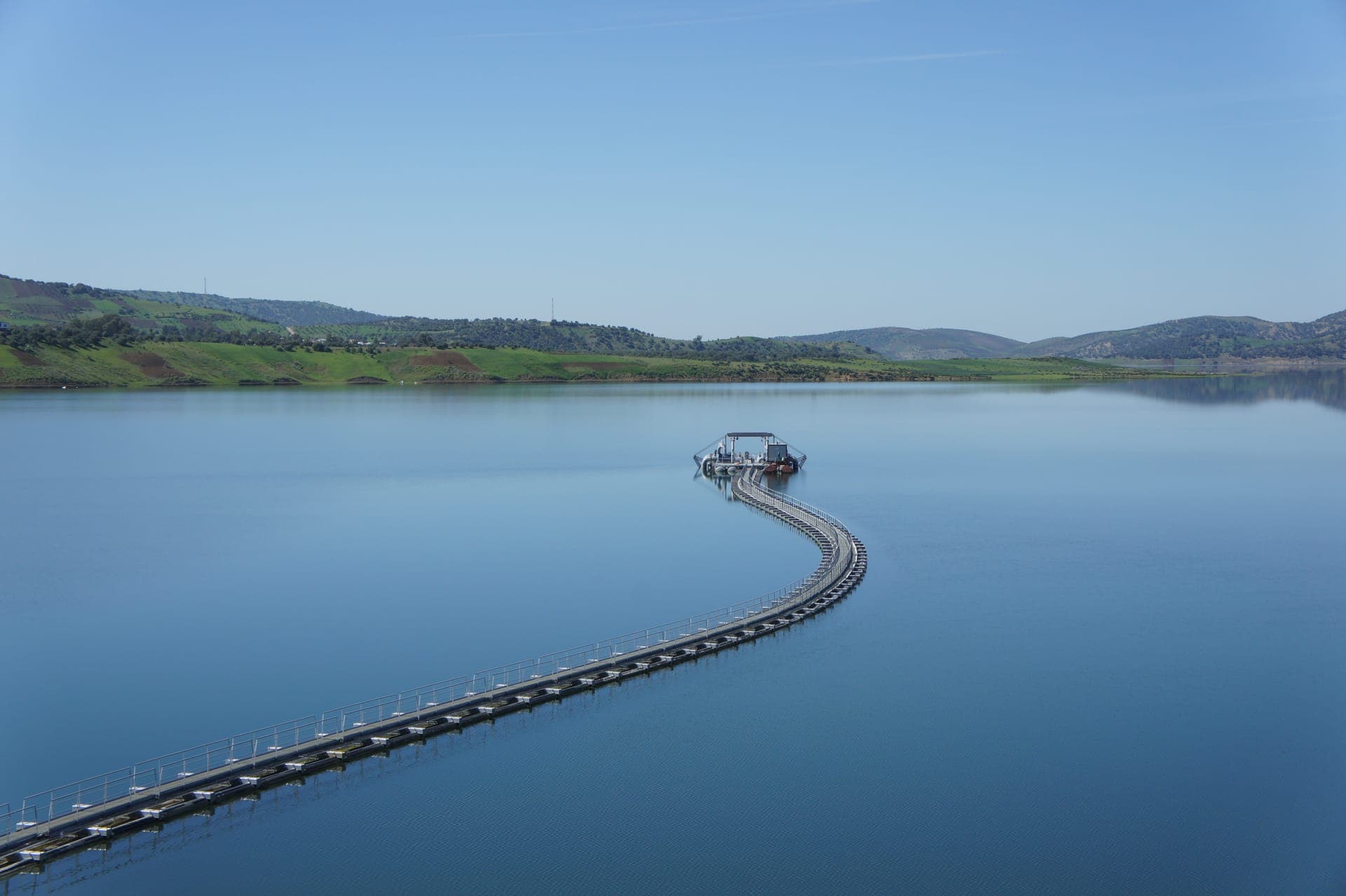 Ouvrage de prise d’eau et équipements hydrauliques du projet Asjen – Ouazzane